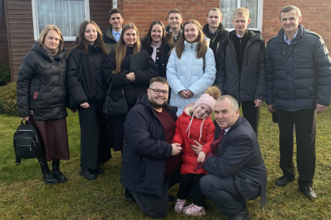 Посещение церкви в г. Червень